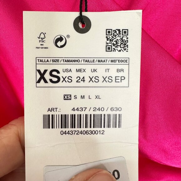 Zara Fuchsia Midi Dress - Picture 5 of 11